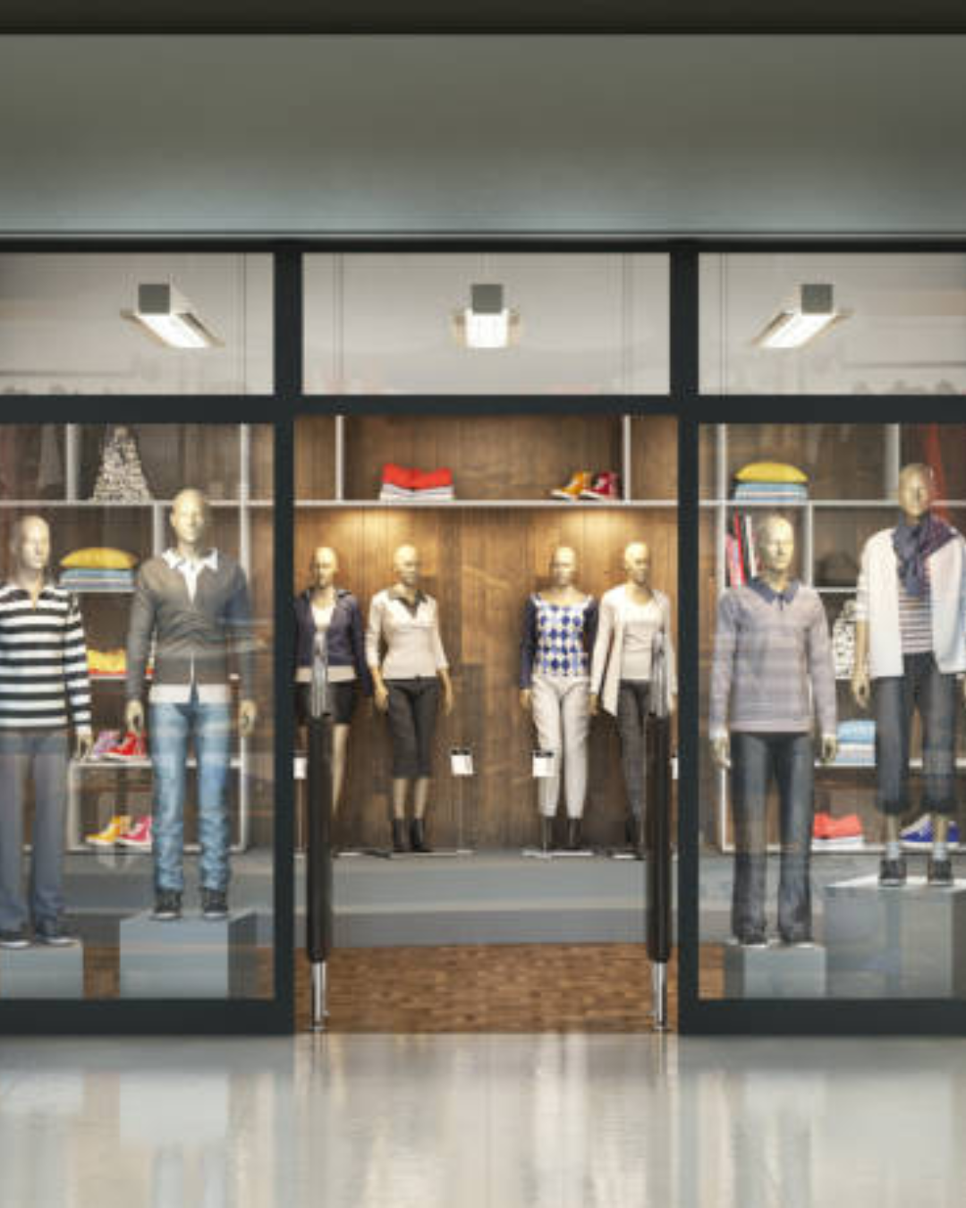 Upgraded a retail store with a secure aluminium shopfront system.