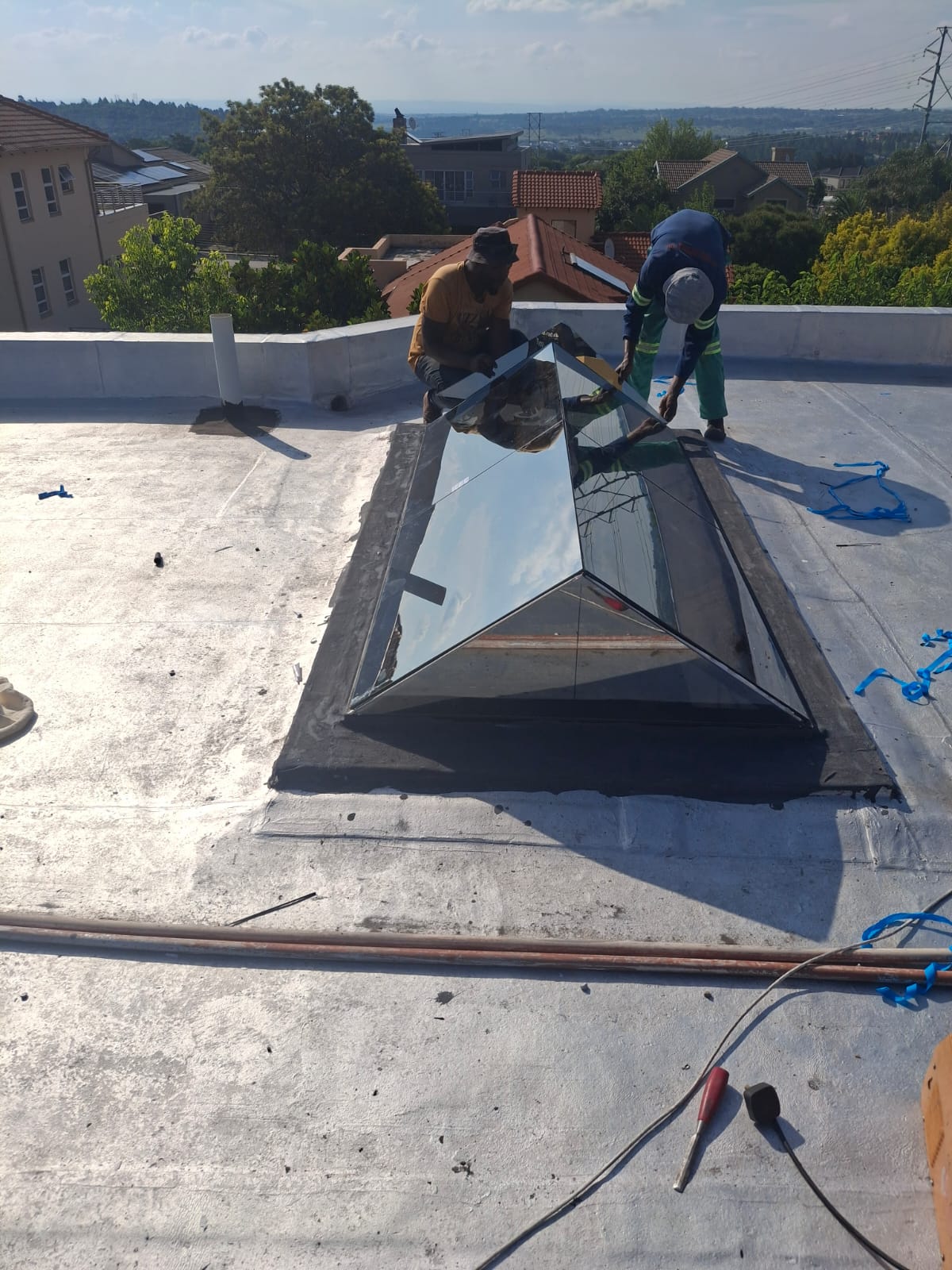 skylight for improved airflow